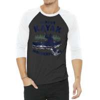 Yippie Kayak, Funny Kayak Water Swimming Tank Top 3/4 Sleeve Shirt | Artistshot