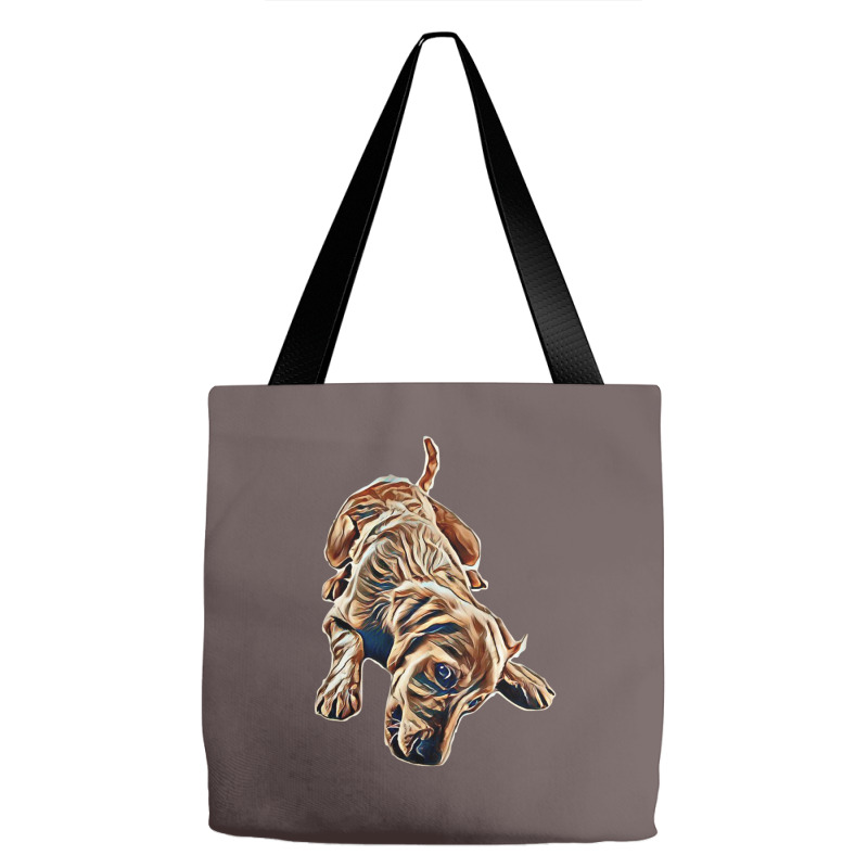 I Love My Dog Tote Bags | Artistshot