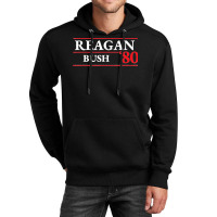 Reagan Bush 1980 Presidential Election Unisex Hoodie | Artistshot