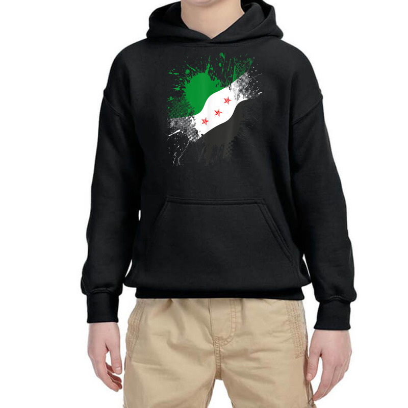 Syria Revolution Green Syrian Flag Free Syria T Shirt Youth Hoodie | Artistshot