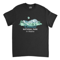 Denali National Park Alaska Classic T-shirt | Artistshot