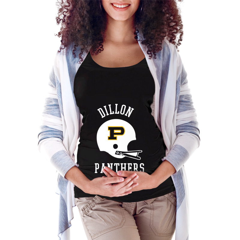 Dillon Panthers Football Maternity Scoop Neck T-shirt by PamelaAnnHarris | Artistshot