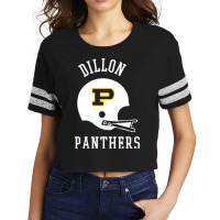 Dillon Panthers Football Scorecard Crop Tee | Artistshot