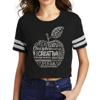 Spanish Bilingual Maestra Teacher T Shirt Scorecard Crop Tee | Artistshot