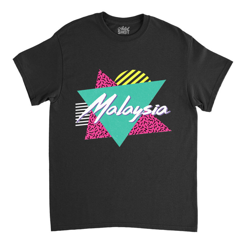 Malaysia Asia Vintage Retro 80s 90s Vacation Travel Gift Pullover Hood Classic T-shirt by cm-arts | Artistshot