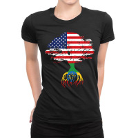 Ethiopian Ethiopia T Shirt Gift For Ethiopian People T Shirt Ladies Fitted T-shirt | Artistshot