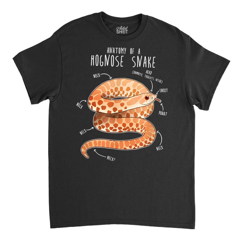 Anatomy Of A Albino Hognose Snake T Shirt Classic T-shirt by cm-arts | Artistshot