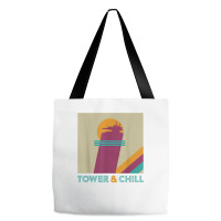 Retro Tower & Chill Tee   Gamer Titan Hunter Warlock T Shirt Tote Bags | Artistshot