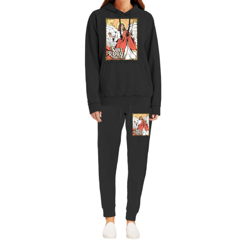 Saint Raphael The Archangel Roman Catholic Healing Angel T Shirt Hoodie & Jogger Set | Artistshot