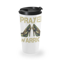 Camo Heels Prayer Warrior Faith God Jesus Christian T Shirt Travel Mug | Artistshot