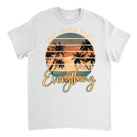 Saltwater Heals Everything Retro Summer Vacation Beach Funny T Shirt Classic T-shirt | Artistshot