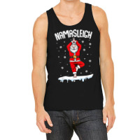 Cute Santa Doing Yoga Christmas Funny Yoga Mediation Gift T Shirt Tank Top | Artistshot