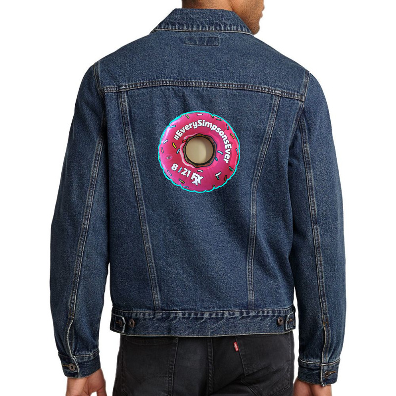 Simpsons Men Denim Jacket by fariosbake901216 | Artistshot