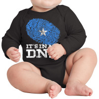 It's In My Dna Somalian African Gifts Somali Somalia Flag T Shirt Long Sleeve Baby Bodysuit | Artistshot