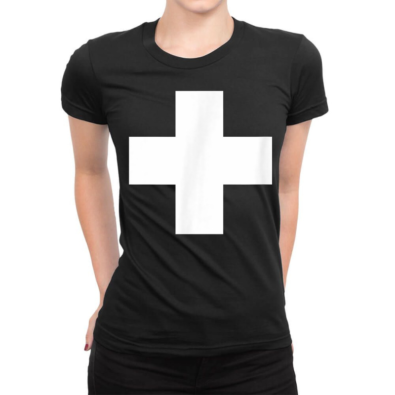 Swiss National Flag  National Pride T Shirt Ladies Fitted T-Shirt by voigterannen | Artistshot