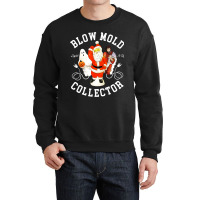 Blow Mold Collector Light It Up Christmas Halloween Crewneck Sweatshirt | Artistshot