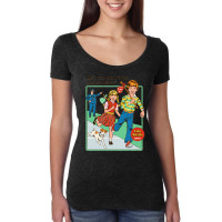 Lets Run Away Classic Women's Triblend Scoop T-shirt | Artistshot