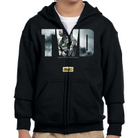 The Walking Dead Season 6 T Shirt Youth Zipper Hoodie | Artistshot