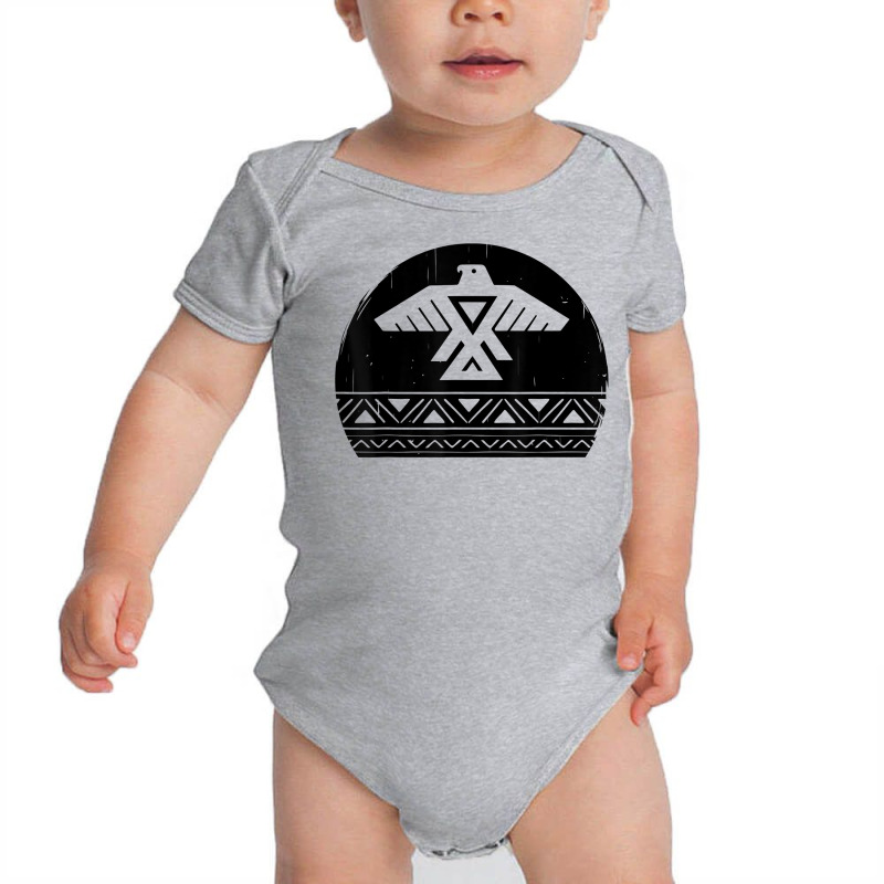 Vintage Thunderbird Sign, Native American T Shirt Baby Bodysuit | Artistshot