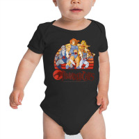 Thundercats Group Retro Sunset Tank Top Baby Bodysuit | Artistshot