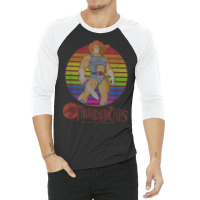 Thundercats Lion O Rainbow Sunset Poster T Shirt 3/4 Sleeve Shirt | Artistshot