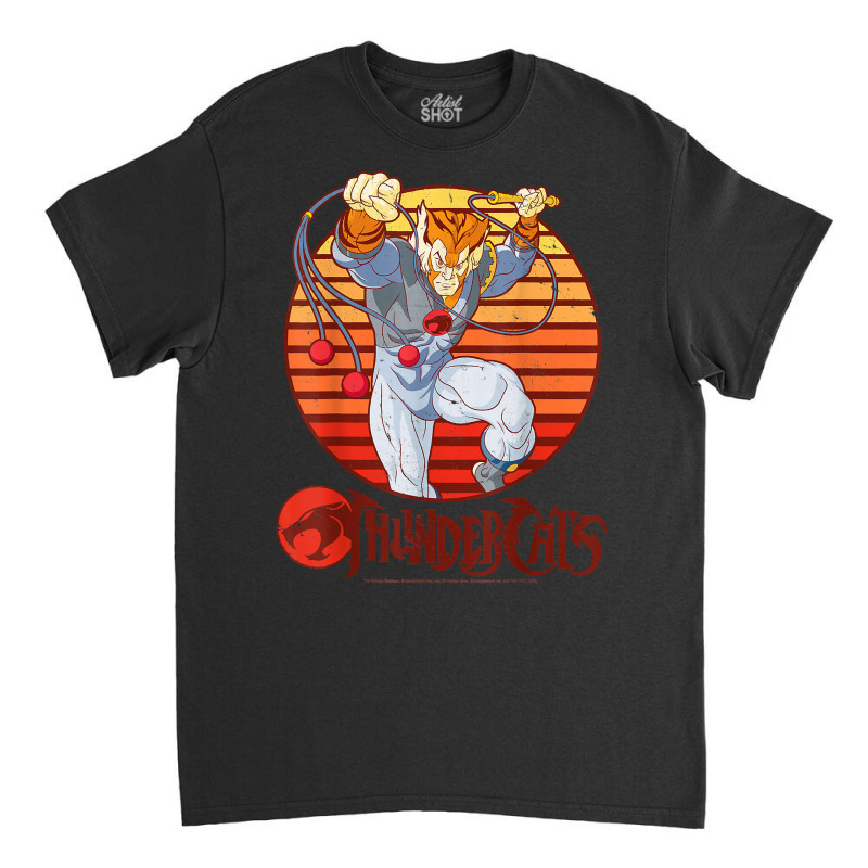 Thundercats Tygra Retro Sunset Portrait T Shirt Classic T-shirt by nuzhetanopo | Artistshot