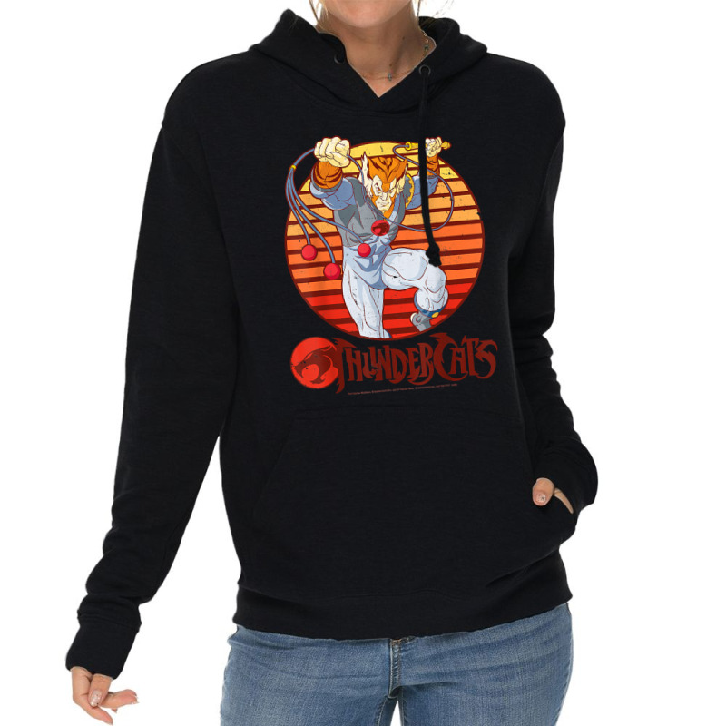 Thundercats Tygra Retro Sunset Portrait T Shirt Lightweight Hoodie by nuzhetanopo | Artistshot