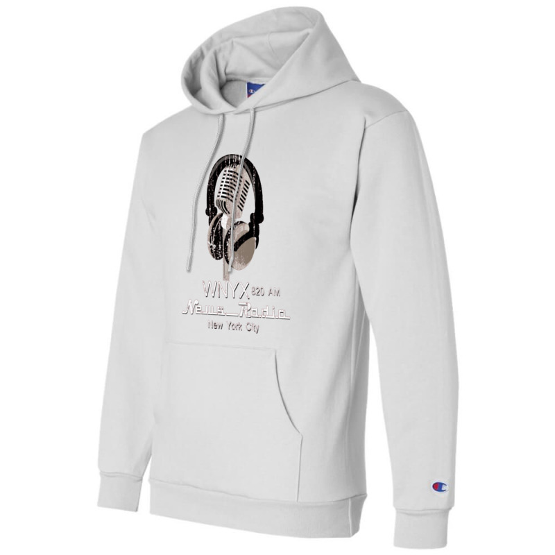 News Radio Ad Concept Champion Hoodie | Artistshot