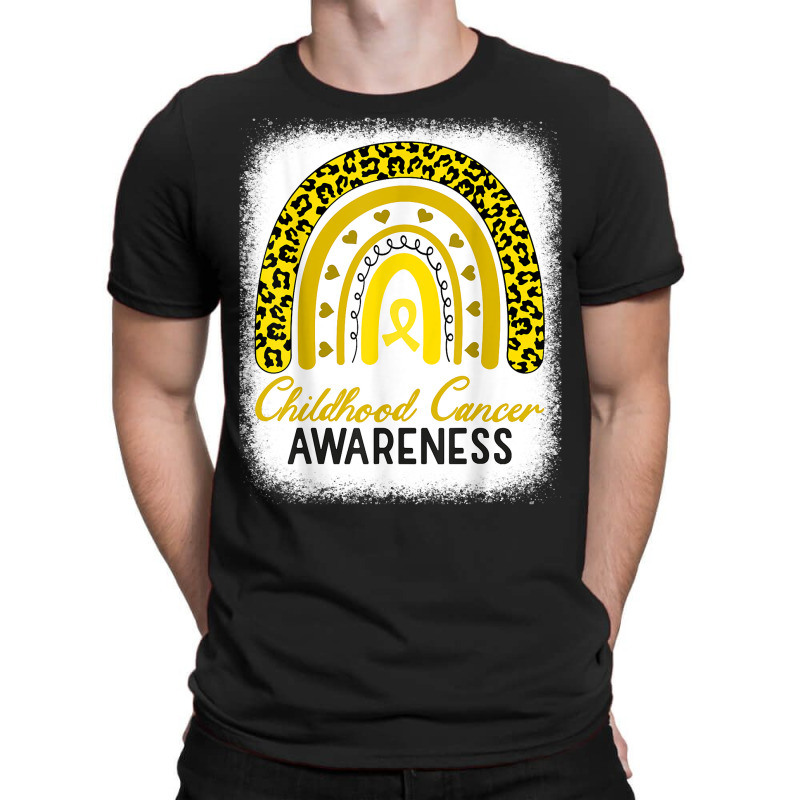 Childhood Cancer Awareness Hope Support Strong Warrior T Shirt T-shirt | Artistshot