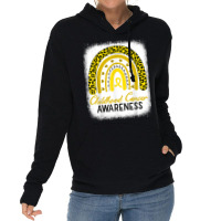 Childhood Cancer Awareness Hope Support Strong Warrior T Shirt Lightweight Hoodie | Artistshot