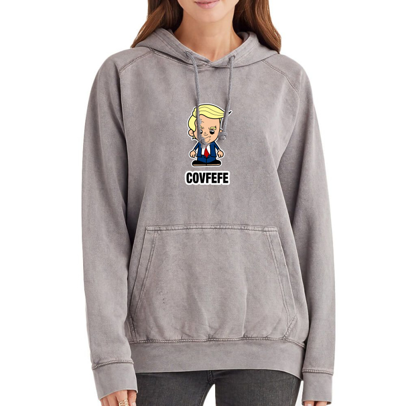 Li Trump Covfefe Vintage Hoodie | Artistshot