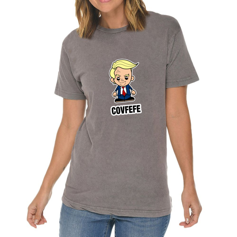 Li Trump Covfefe Vintage T-shirt | Artistshot