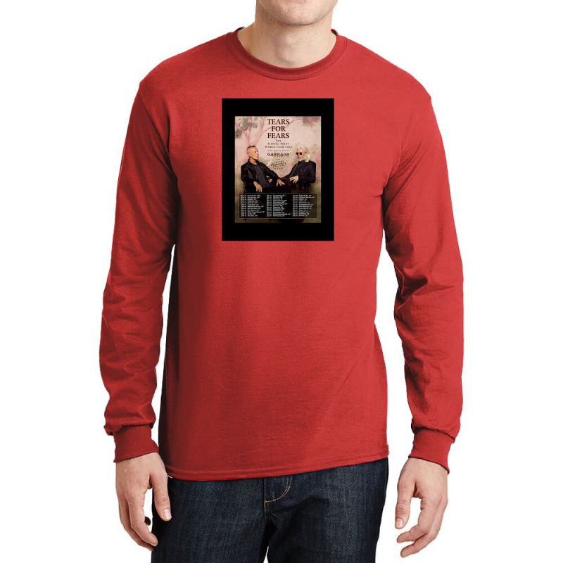 Tears For Fears The Tipping Point World Tour Date 2022 Iy22 Long Sleeve Shirts | Artistshot