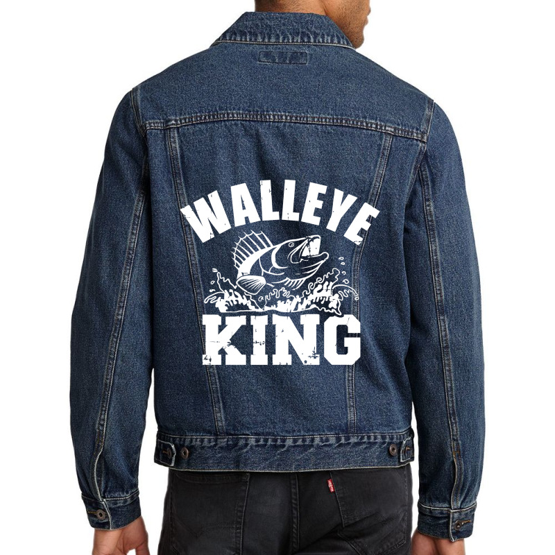 Walleye King, Walleye Men Denim Jacket | Artistshot