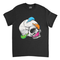 Worms On A String On A Skull Classic Classic T-shirt | Artistshot