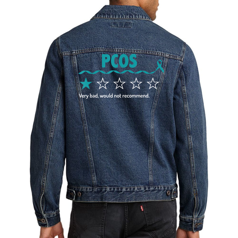 Pcos Review Very Bad Would Not Recommend 1 Star Rating T Shirt Men Denim Jacket | Artistshot