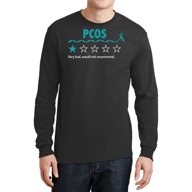 Pcos Review Very Bad Would Not Recommend 1 Star Rating T Shirt Long Sleeve Shirts | Artistshot