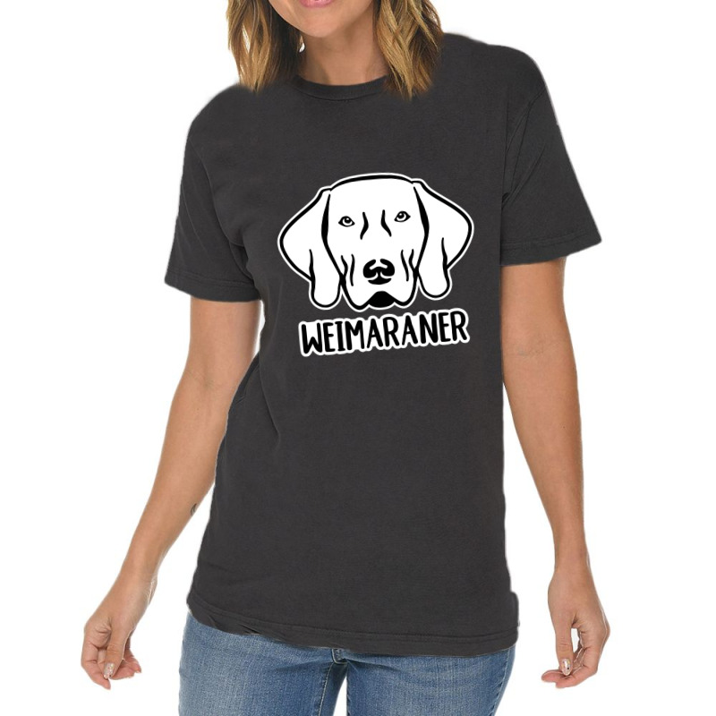 Weimaraner , Weimaraner Vintage T-shirt | Artistshot