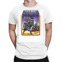 He   Man Masters Of The Universe Battle Scene With Skeletor T-shirt | Artistshot