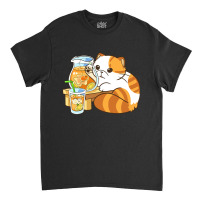 Lemon Tea Exotic Shorthair Cat Classic T-shirt | Artistshot