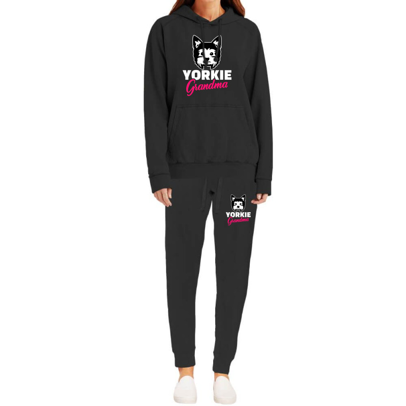 Yorkie Grandma, Yorkshire Terrier Hoodie & Jogger Set | Artistshot