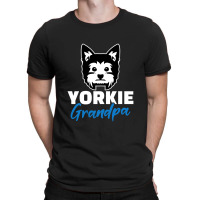 Yorkie Grandpa, Yorkshire Terrier T-shirt | Artistshot