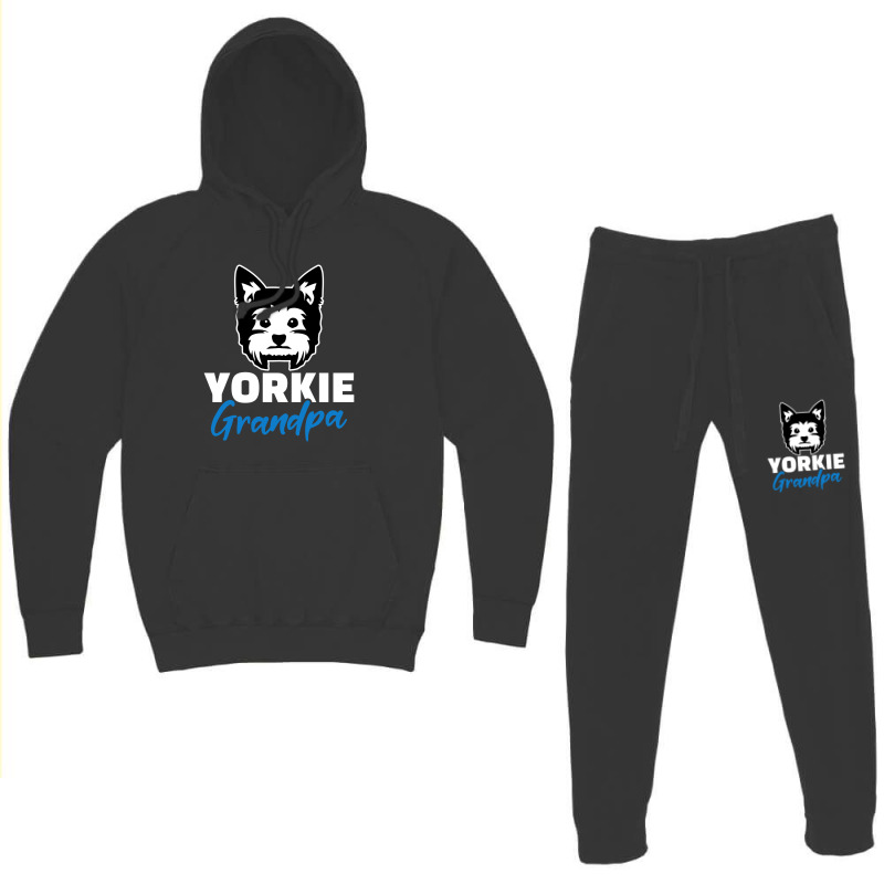 Yorkie Grandpa, Yorkshire Terrier Hoodie & Jogger Set | Artistshot