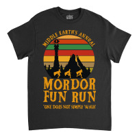 Mordor Fun Run Classic T-shirt | Artistshot