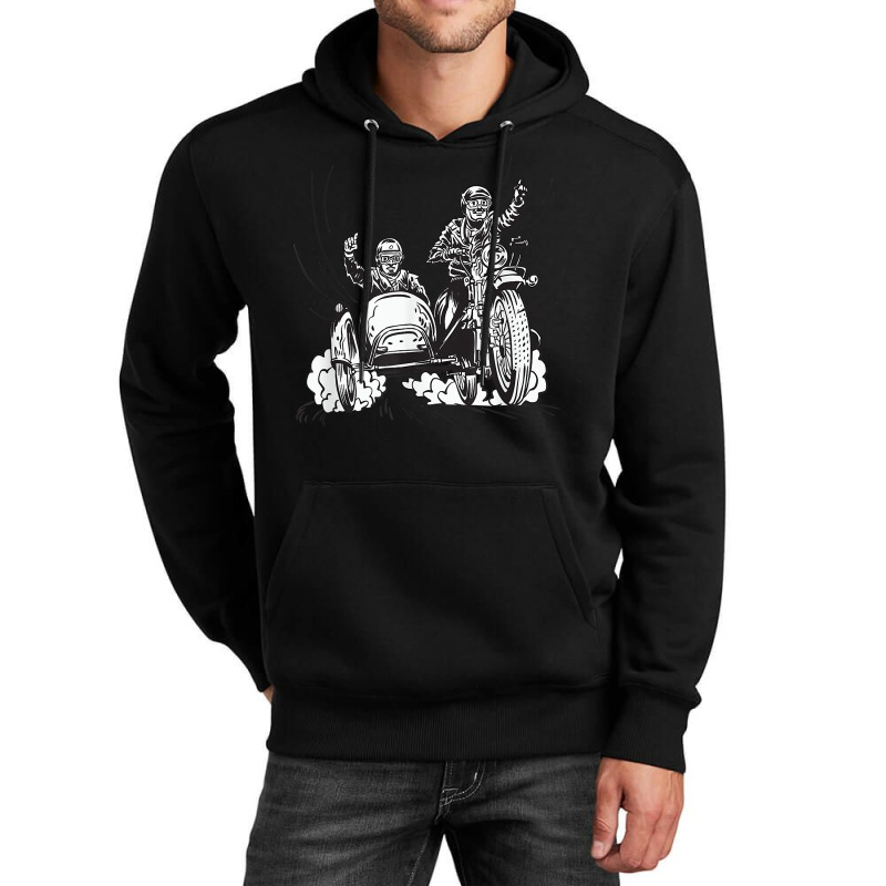 Motorcycle Sidecar Fans Motorcyclists T Shirt Unisex Hoodie by vaesifoxidy | Artistshot