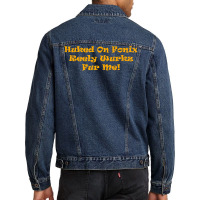 Hooked On Phonics Men Denim Jacket | Artistshot