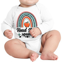 Back To School Head Start Squad Homeschool Headstart Teacher T Shirt Long Sleeve Baby Bodysuit | Artistshot