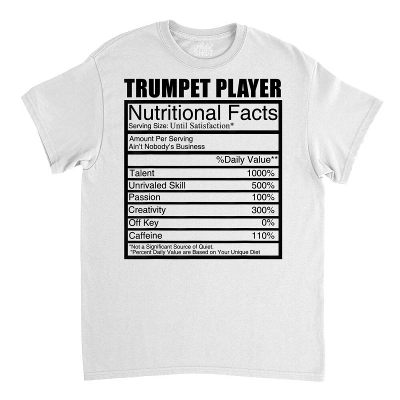 Funny Trumpet Tshirt   Gift For Trumpet Player Classic T-shirt | Artistshot