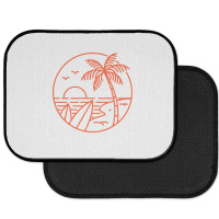 Summer Vibes California Beach Rear Car Mat | Artistshot