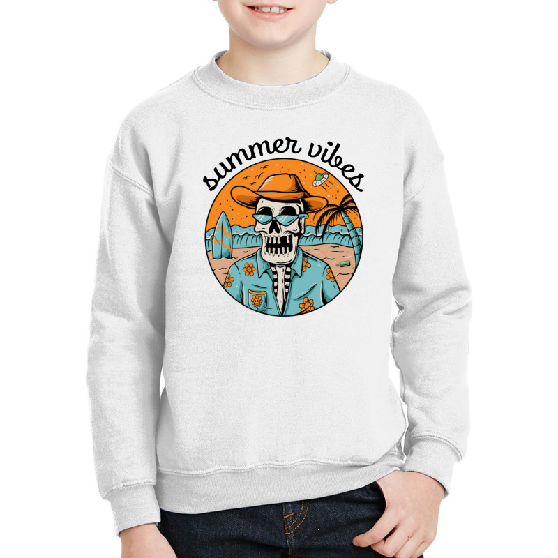 Summer Vibes Hawai Youth Sweatshirt | Artistshot